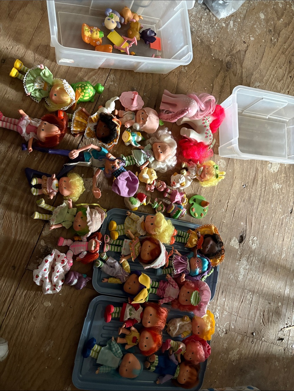 Vintage strawberry shortcake dolls